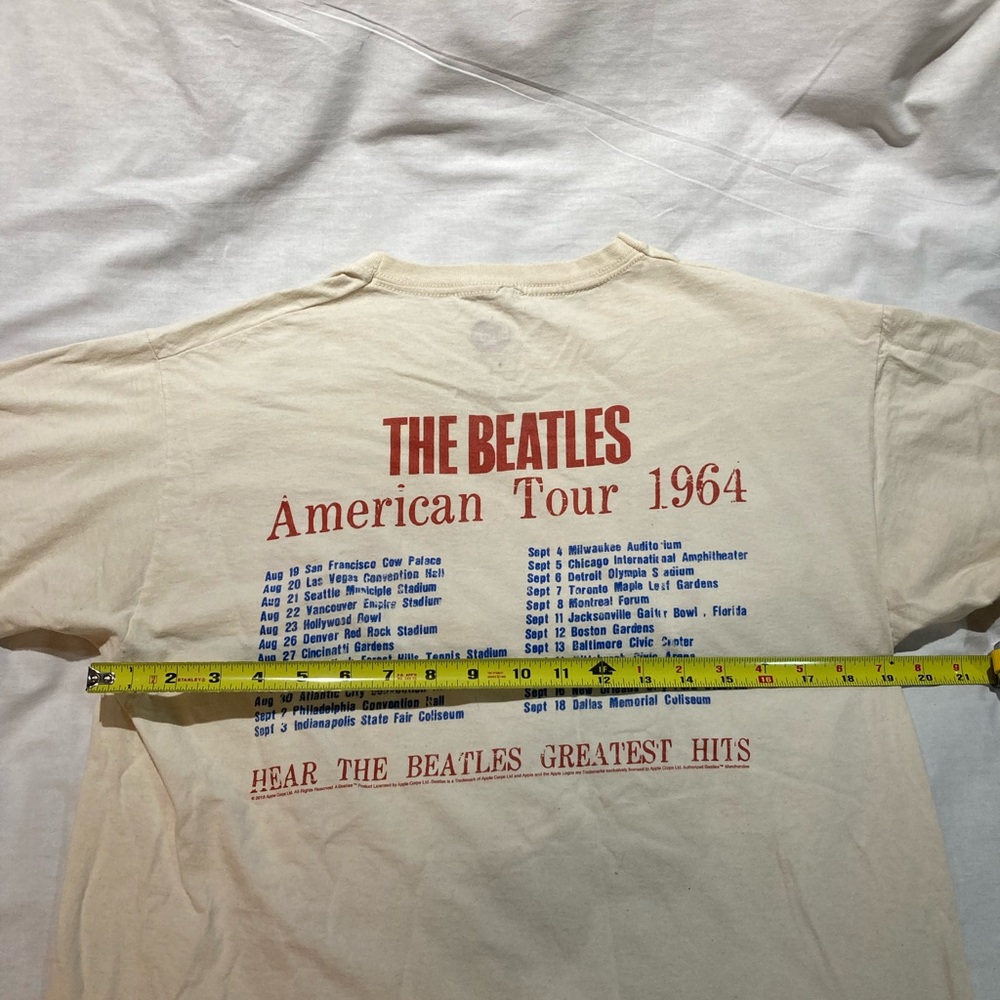 The Beatles American Tour 1963 T-shirt, Men’s size medium - Picture 7 of 7
